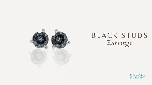 Black Stud Earrings: Ultimate Statement in Subtle Elegance