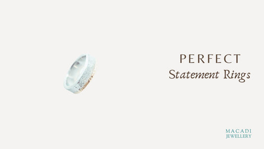 The Gift of Style: Finding the Perfect Statement Rings for Your Wife at Macadi Jewellery