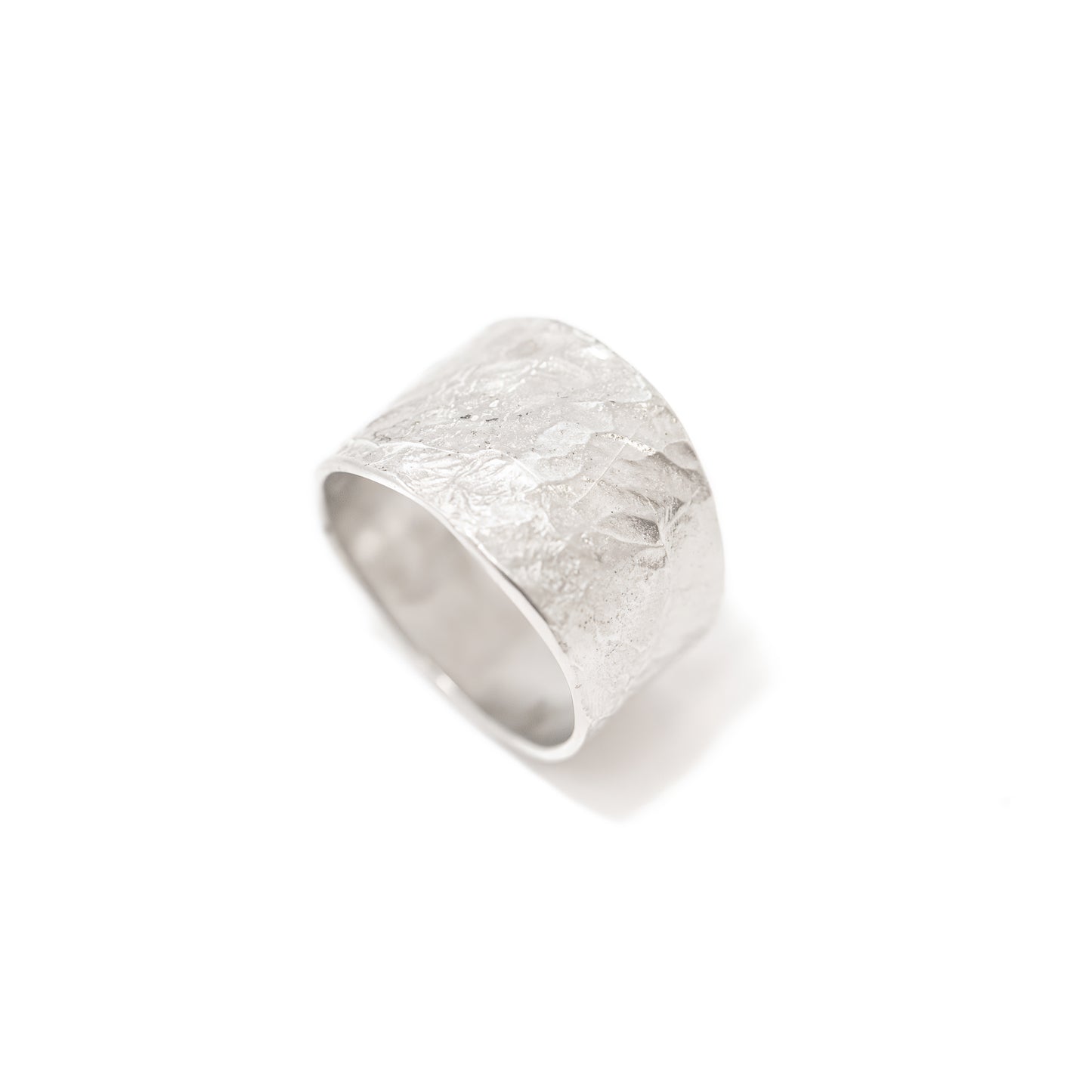 Silver Escarpment Ring