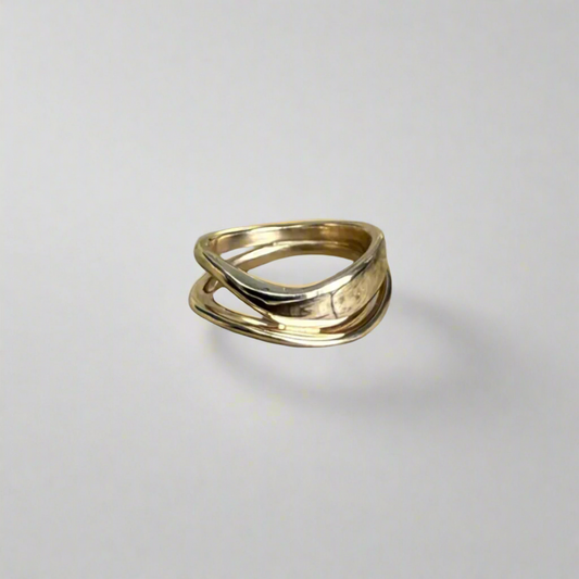 Two Wave Adrift Ring