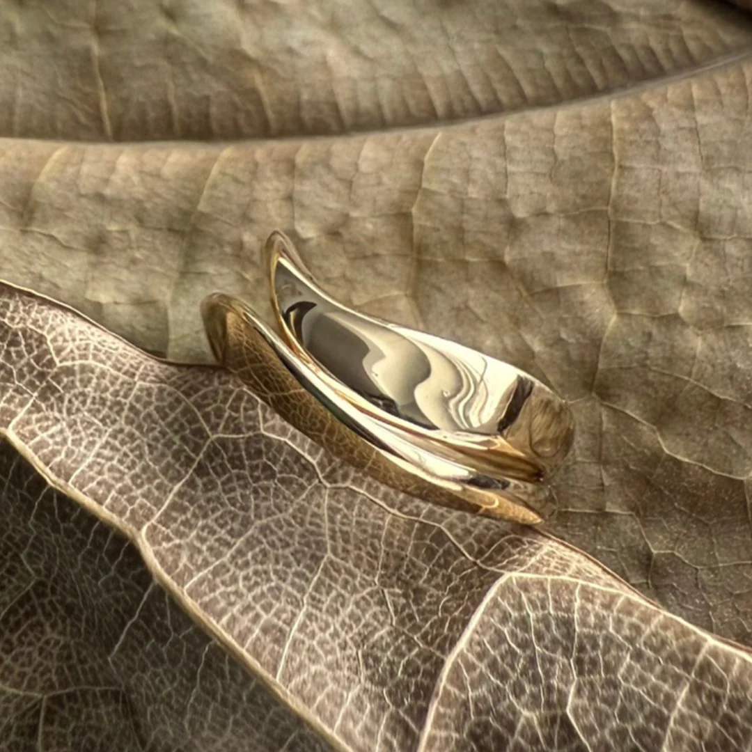 Two Wave Adrift Ring