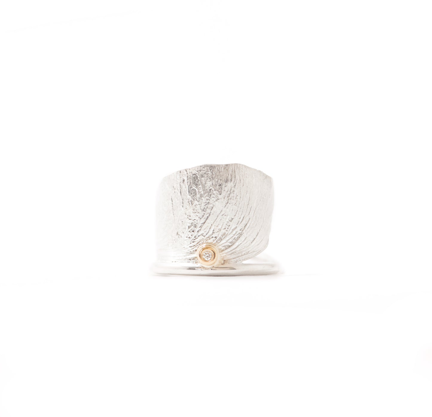 Maple Key Ring featuring a Diamond