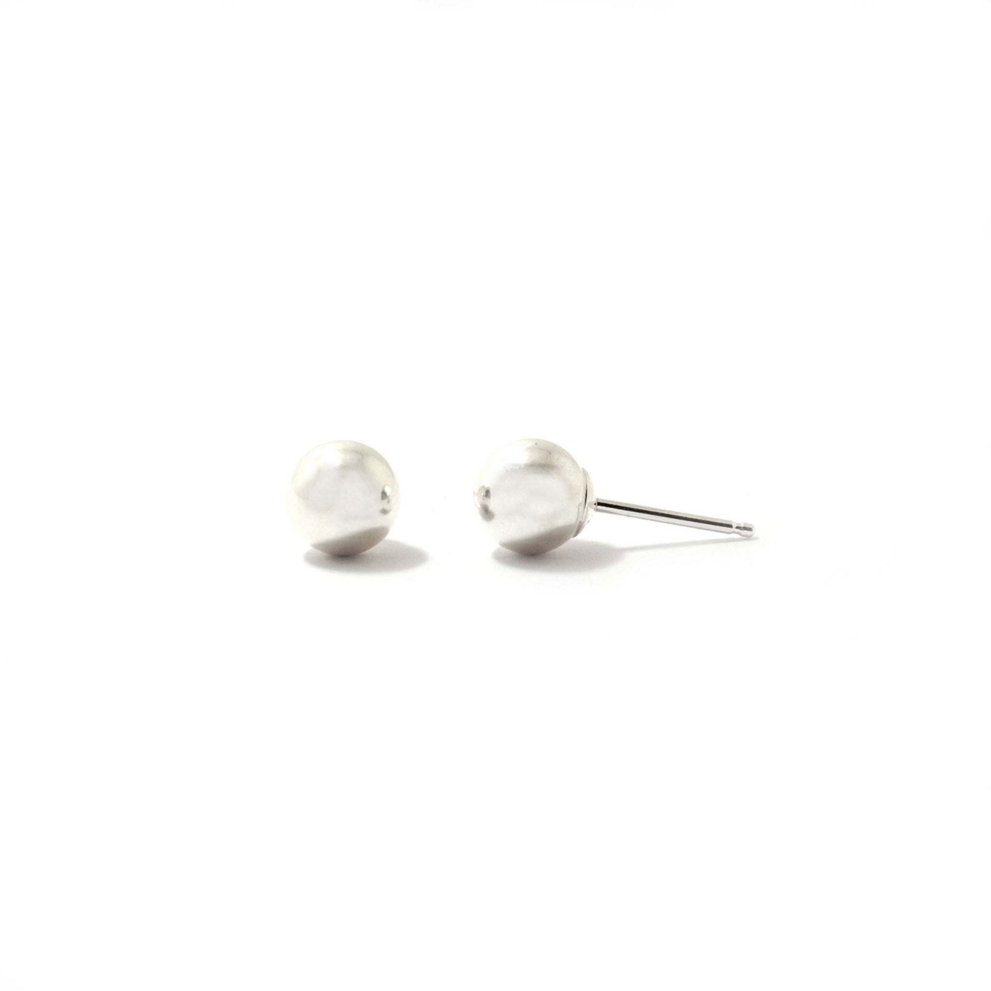 Silver Ball Studs
