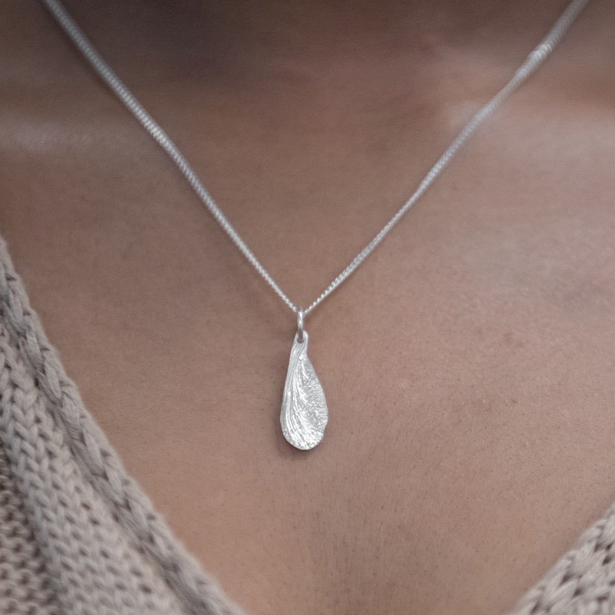 Small Maple Key Pendant