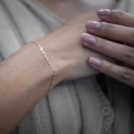 Paperclip No.1 Bracelet - 14k