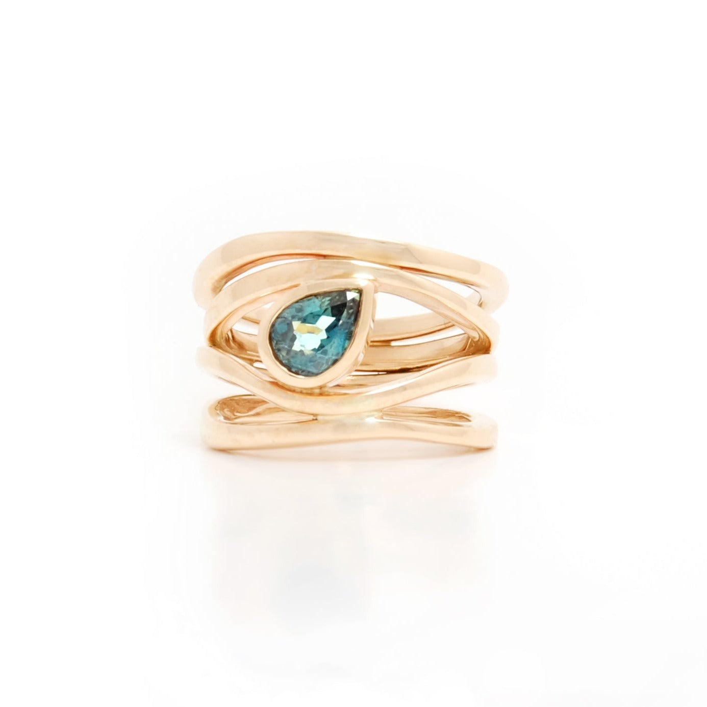 Adrift Ring featuring an Australian Sapphire