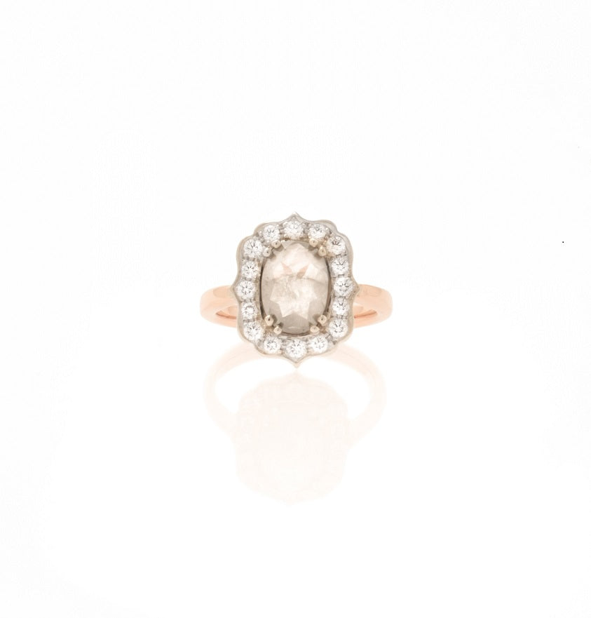Antique Mirror No.10 Rose cut Diamond