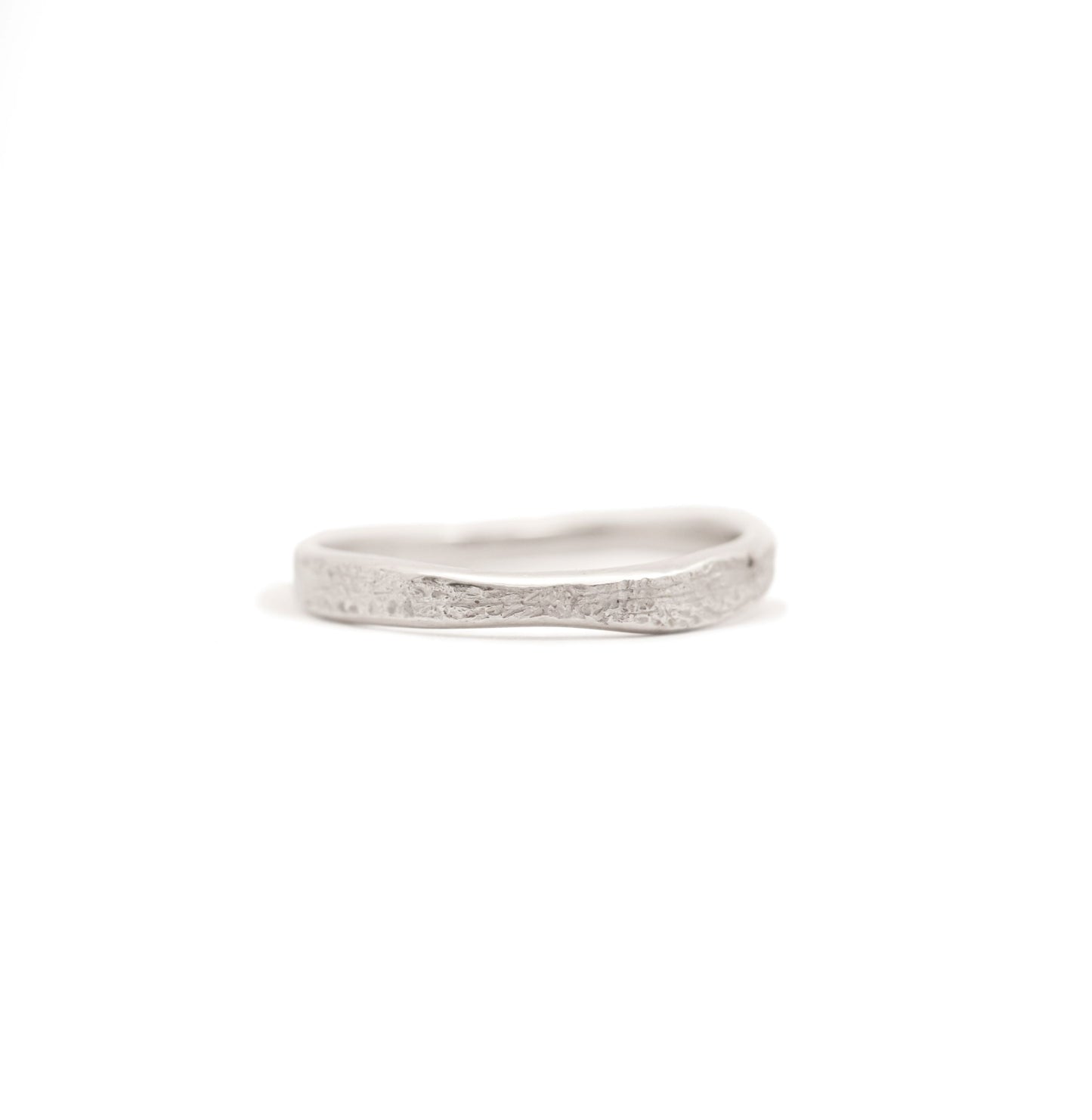 Narrow Escarpment Stackable Ring