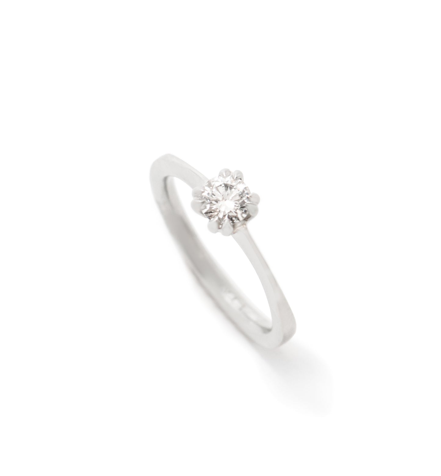 Solitaire featuring 0.33ct Lab Diamond