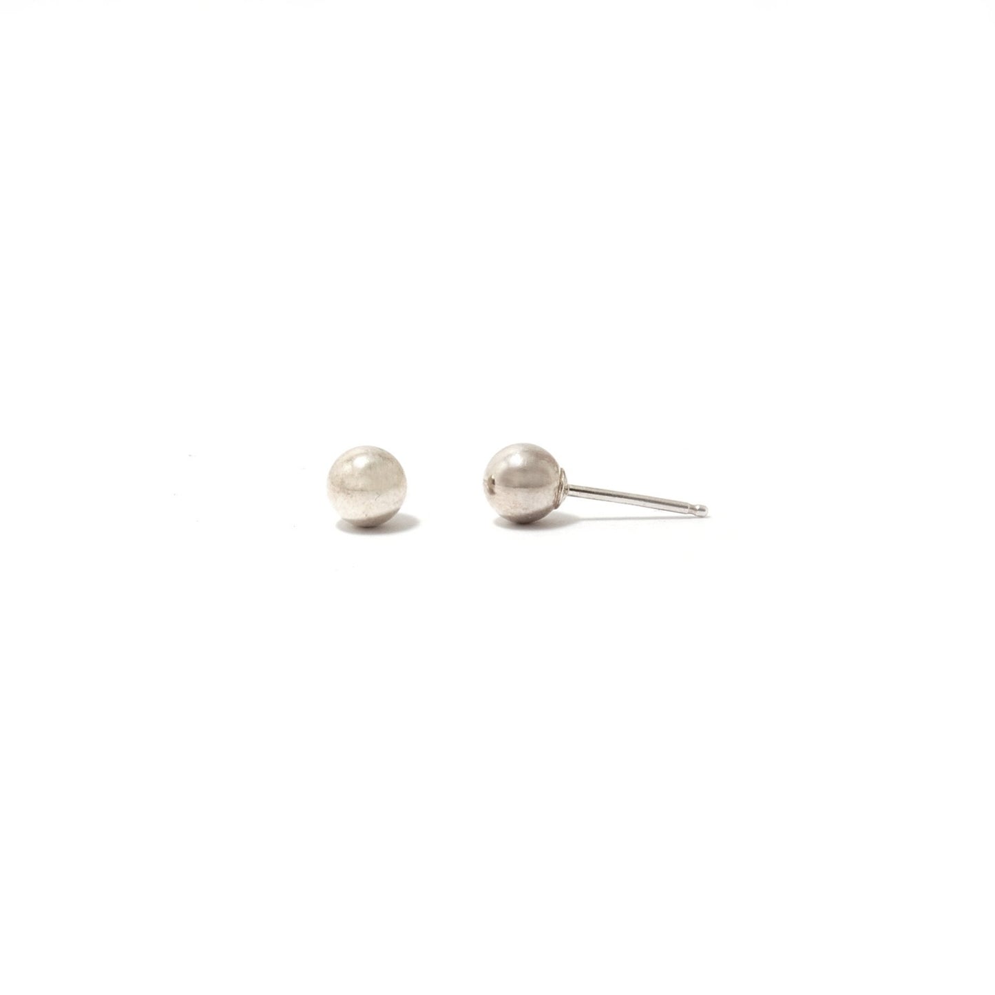 Silver Ball Studs