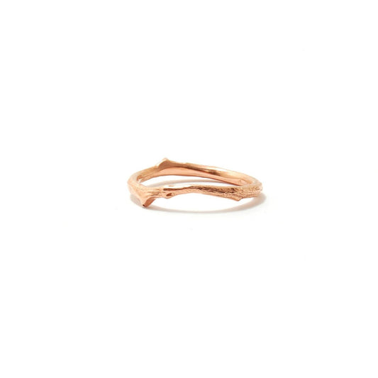 Twig Stackable Ring 14k
