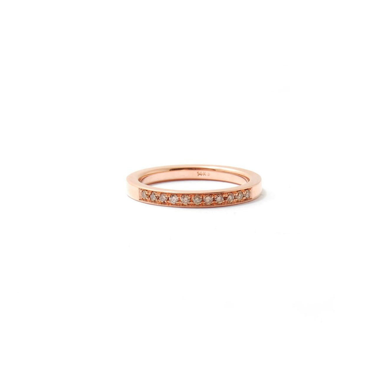 Stackable Ring 14k rose gold
