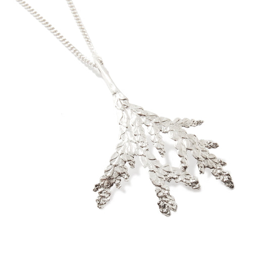 Cedar Leaf Pendant