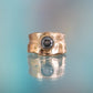 Escarpment Ring featuring a Salt and Pepper Diamond