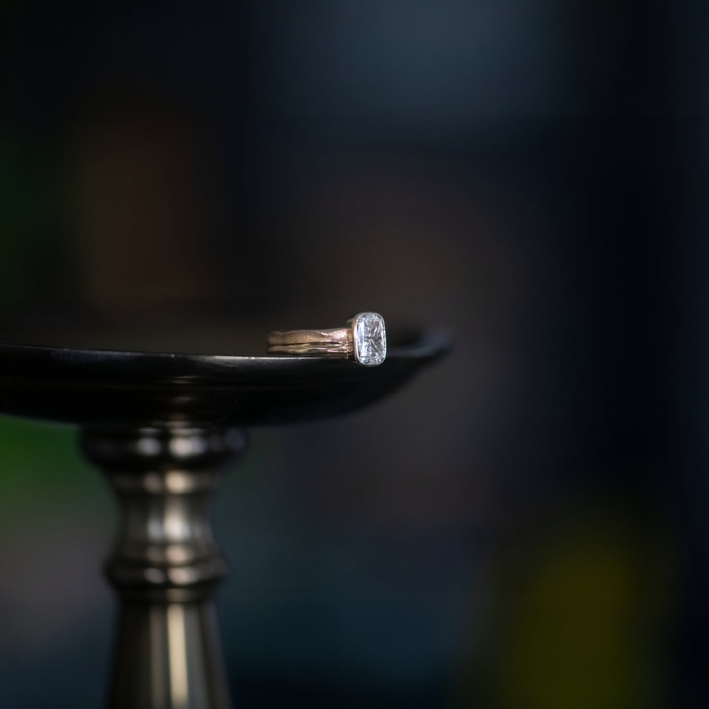 Diamond Riven Escarpment Ring