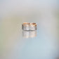 10k + Silver Escarpment Ring