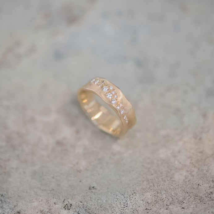 10k Cascade Natural Diamonds