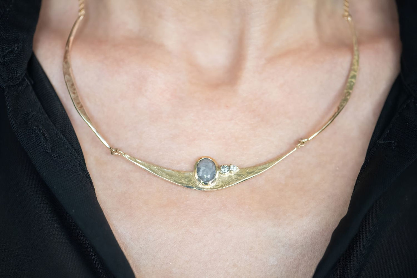 Shoeline Collar + Diamond