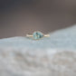 Ridge Ring 2.07ct Sapphire