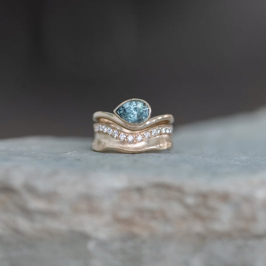 1.68ct Sapphire Adrift Escarpment Diamonds 0.36cttw