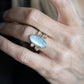 Moonstone Escarpment Ring