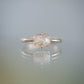 1.79ct Peach Sapphire Solitaire