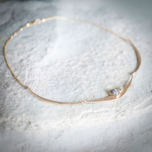 Shoeline Collar + Diamond