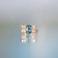 14k Riven Escarpment Sapphire