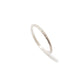 Hammered Stackable Ring 14k