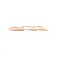 Hammered Stackable Ring 14k