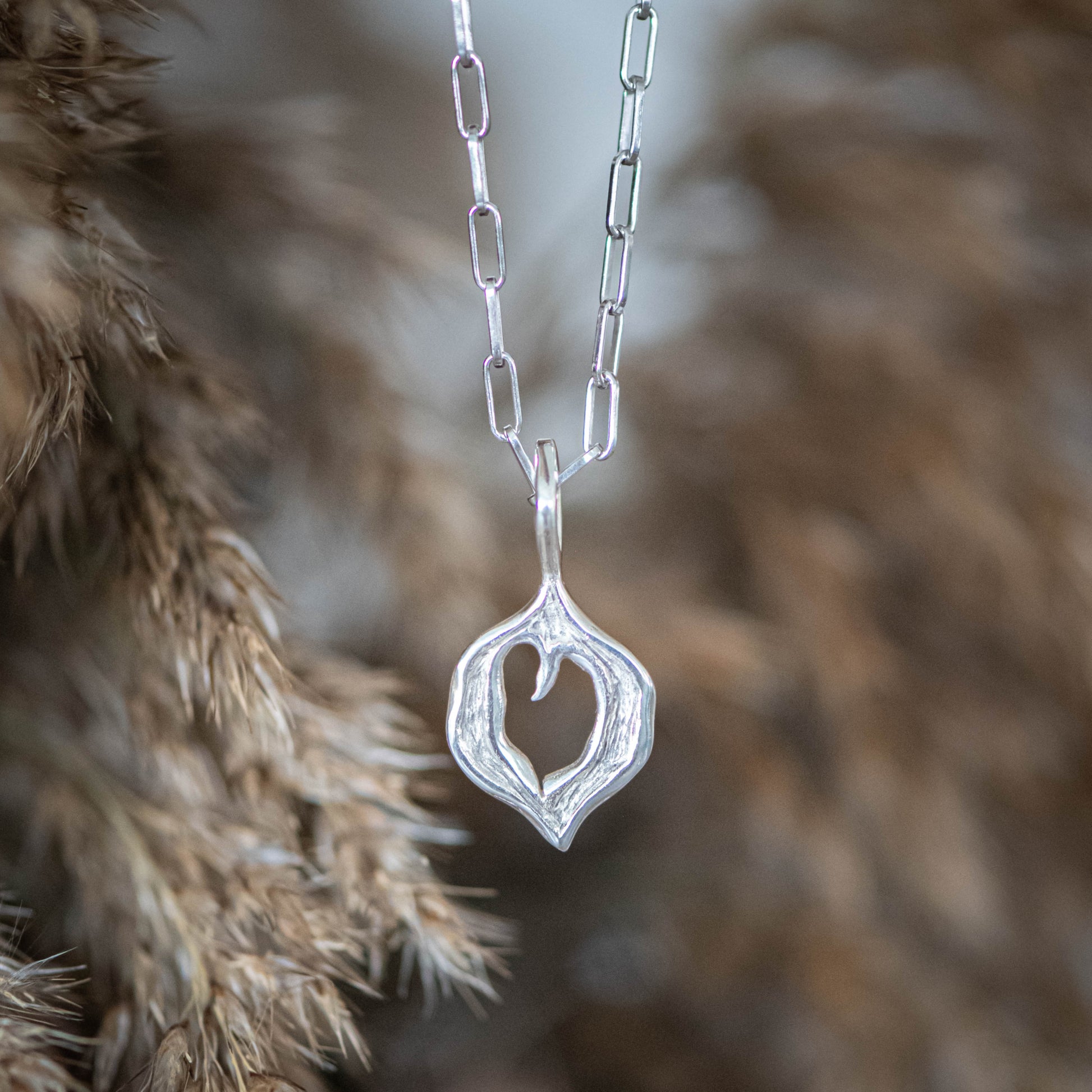 Sterling Silver Quarry Love Pendant