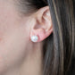 White Freshwater Pearl Studs