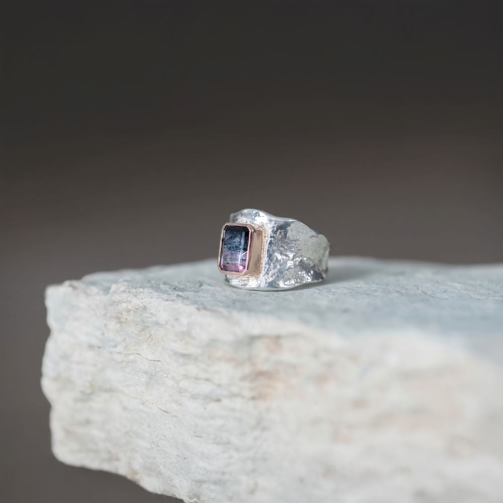 Escarpment Ring featuring Tourmaline