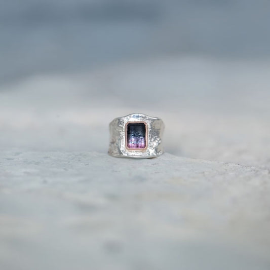 Escarpment Ring featuring Tourmaline