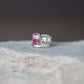 Split Escarpment Ring featuring Tourmaline