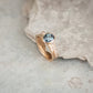 14ky Escarpment 1.61ct Sapphire + diamonds