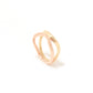 Two Wave Adrift Ring