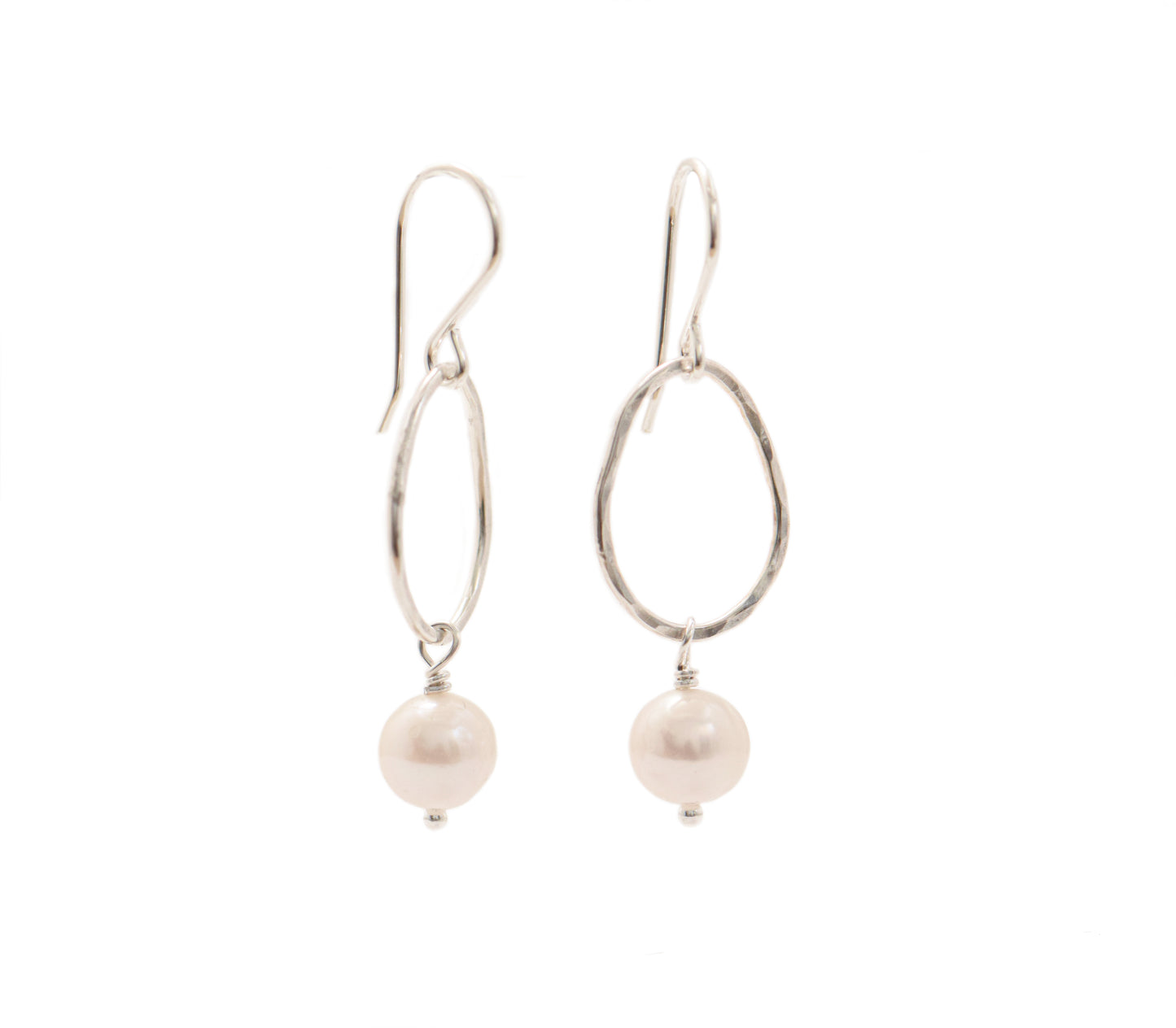 Pearl Moon Drop Earrings