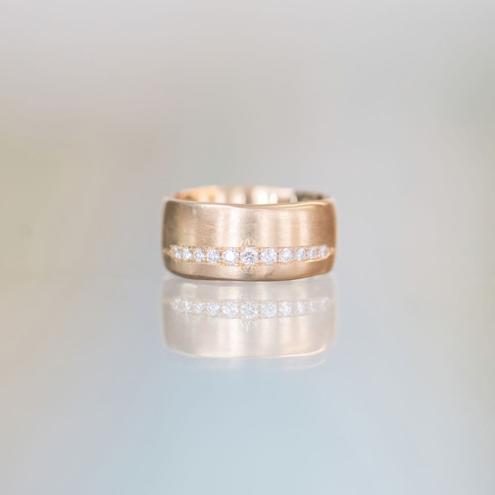 14k Placid Shoreline Ring