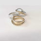 Two Wave Adrift Ring