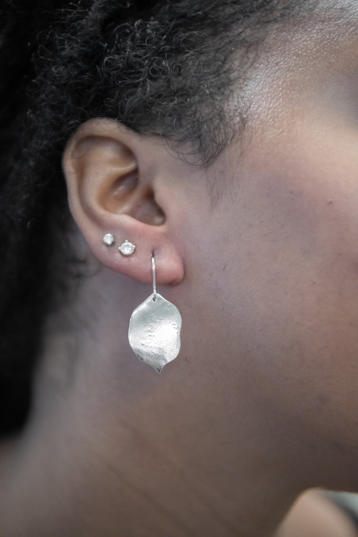Small Lunaria Earrings