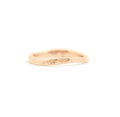 Narrow Escarpment Stackable Ring