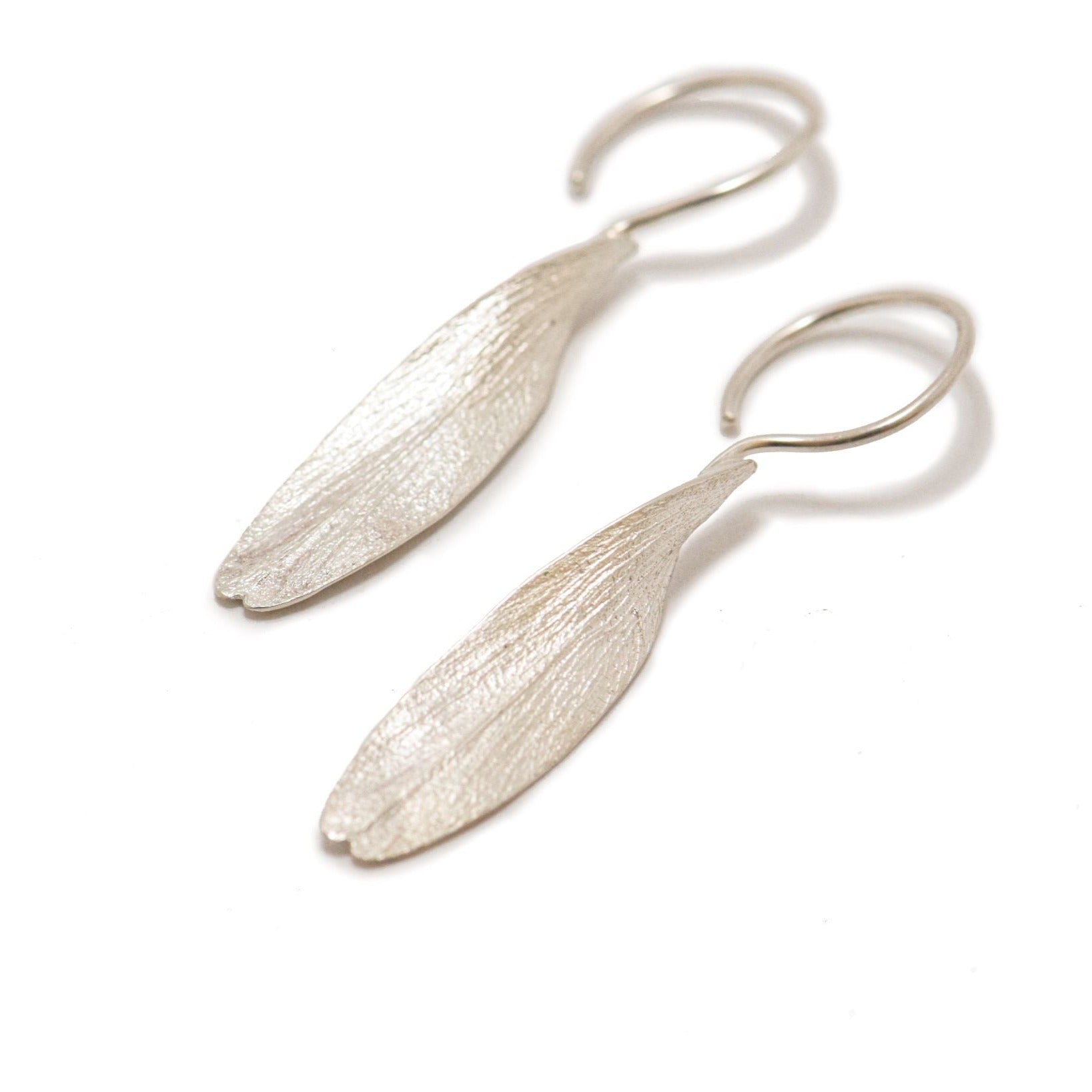 Ash Seed hoop earrings