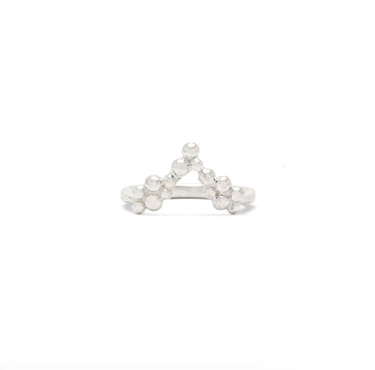 Sterling Silver Effervescent Ring