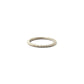 Feathered Stackable Ring Rectangular Profile