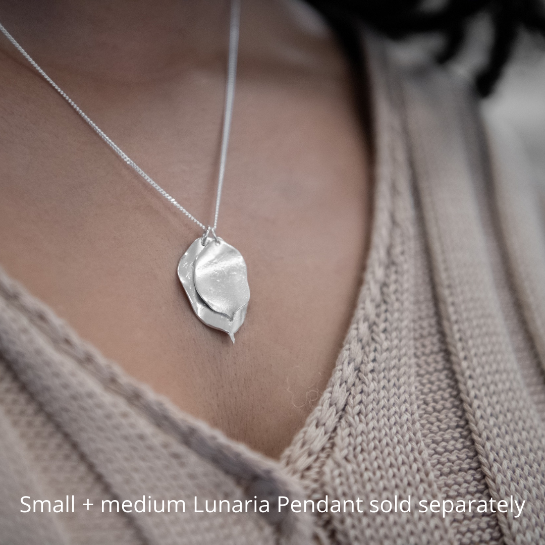 Small Lunaria Pendant