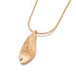 Twisted Dew Drop Pendant- 14k yellow gold