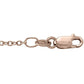 Open cable chain - 14k rose