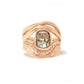 Escarpment Ring featuring a Green Sapphire